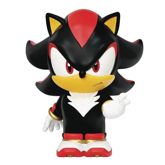 Monogram - Sonic The Hedgehog Shadow Figural Coin Bank 8" Piggy Bank - Picture 3 of 3